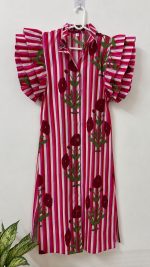 Ruffle sleeve dress - Image 2