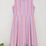 Back open tied dress